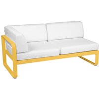 Fermob BELLEVIE hoekmodule links - C6 Honing structuur - 81 witgrijs