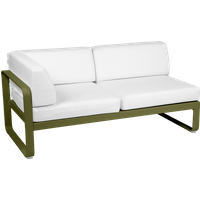 Fermob BELLEVIE hoekmodule links - D3 Pesto - 81 witgrijs