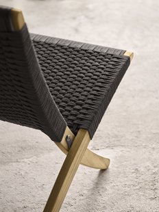 Carl Hansen & Søn MG501 Cuba Outdoor Chair  - antraciet