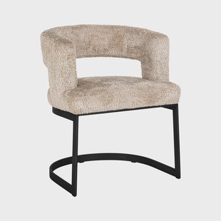 Richmond Eetkamerstoel 'Ellis' Chenille, kleur Beige