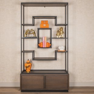 Richmond Wandkast 'Bonvoy' Eiken, 222 x 120cm, kleur Bruin