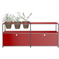 USM Haller Plantenwerelden dressoir enkel - 23 robijnrood