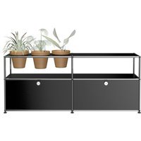 USM Haller Plantenwerelden dressoir enkel - 30 grafietzwart