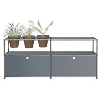 USM Haller Plantenwerelden dressoir enkel - 32 middengrijs