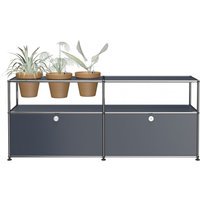 USM Haller Plantenwerelden dressoir enkel - 33 antracietgrijs