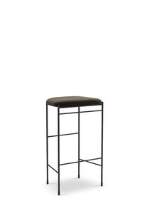 New Works Covent barkruk - Royal Nubuck Havanna 30258 - H 75 cm