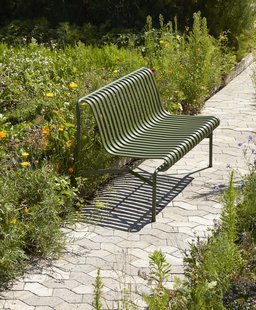 HAY Palissade Eetkamerbank zonder armleuning - olijf