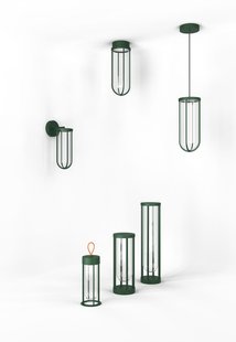 Flos In Vitro unplugged draagbare lamp - Bos Groen