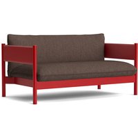 HAY Arbour Club Sofa - beuken, rood gelakt - Canvas 674