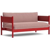 HAY Arbour Club Sofa - beuken, rood gelakt - Re-Wool 648
