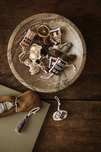 Ferm Living Kopenhagen Geborduurde Ornamenten - Beer