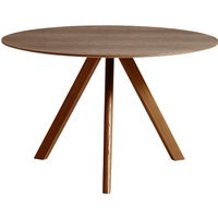 HAY Copenhague CPH20 tafel - walnoot - Ø 120 cm