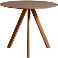 HAY Copenhague CPH20 tafel - walnoot - Ø 90 cm