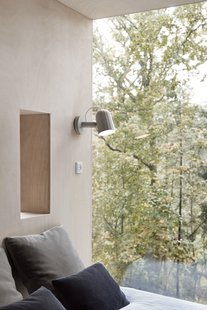 HAY Noc Button Wandlamp - dark grey