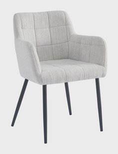 Livingfurn Eetkamerstoel 'Bronco' kleur Greige