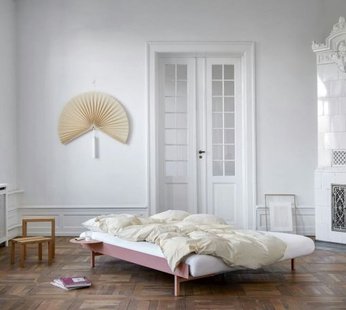 Moebe Bed 90-180 cm - dusty rose - Höhe 29 cm