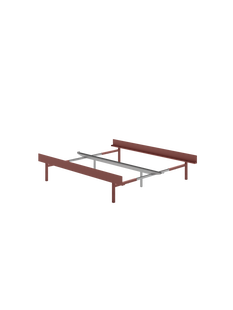 Moebe Bed 90-180 cm - dusty rose - Höhe 39 cm