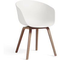 HAY About A Chair AAC 22 ECO walnut - wit