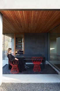 Nomad Rubber Rug black - 200 x 300 cm