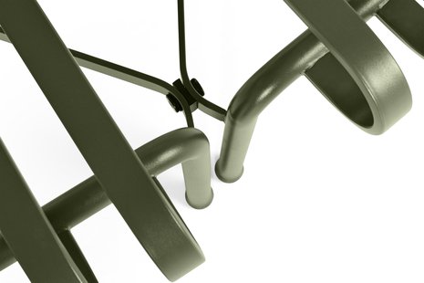 HAY Palissade Park Dining Bench OUT-OUT Starter Set - olijf