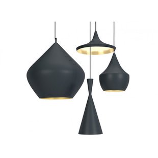 Tom Dixon Beat Flat LED Hanglamp - zwart