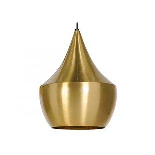 Tom Dixon Beat Flat LED Hanglamp - messing geborsteld