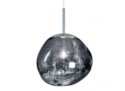 Tom Dixon Melt mini LED Hanglamp - chroom