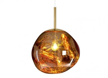 Tom Dixon Melt mini LED Hanglamp - goud