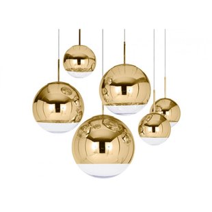 Tom Dixon Mirror Ball LED Hanglamp - goud - Ø 50 cm