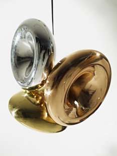 Tom Dixon Void LED Hanglamp - kopergecoat staal