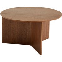 HAY Slit Tafel Wood rond XL - walnoot
