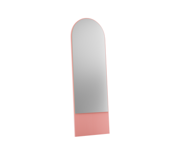 Objekte unserer Tage FRIEDRICH 21 Staande spiegel - soft pink