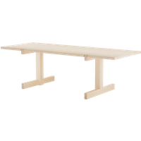 Objekte unserer Tage RICHTER Tafel  - essen gewaxt/wit gepigmenteerd - Large (240 x 92 cm)