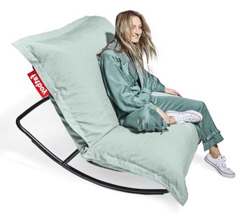 fatboy Rock 'N Roll + Original zitzak voor buiten - Sea foam - Black