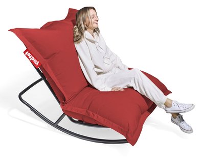 fatboy Rock 'N Roll + Original zitzak voor buiten - Rood - Black