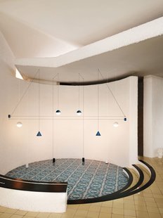 Flos String Light Sphere touch dim Hanglamp - white - Floor - 22 m