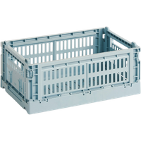 HAY Colour Crate mand S gerecycled - dusty blue