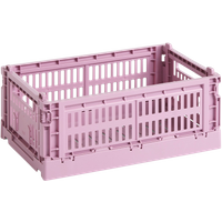 HAY Colour Crate mand S gerecycled - dusty rose