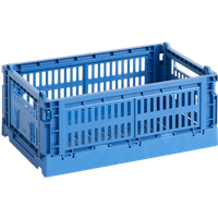 HAY Colour Crate mand S gerecycled - electric blue