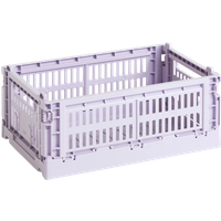 HAY Colour Crate mand S gerecycled - lavendel