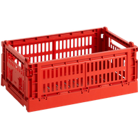 HAY Colour Crate mand S gerecycled - red