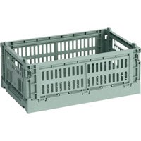 HAY Colour Crate mand S gerecycled - HAYCrateSageGreen