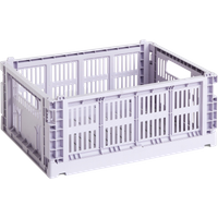 HAY Colour Crate Vouwkrat M recycled - lavendel