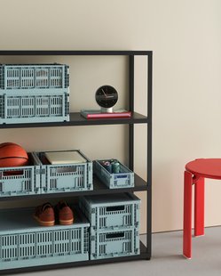 HAY Colour Crate Vouwkrat M recycled - dusty blue