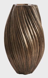 Light & Living Vaas 'Yatung' 52cm, kleur Antiek Brons