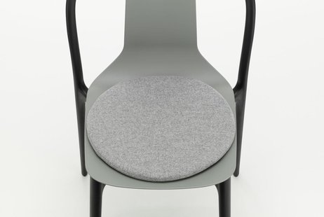 Vitra Soft Seats Typ C Zitkussen - Cosy 2 - kiezelgrijs