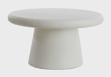 Light & Living Ronde Salontafel 'Kulona' 70cm, kleur Crème