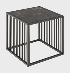 Bendt Bijzettafel 'Esme' Marmerlook, 40 x 40cm