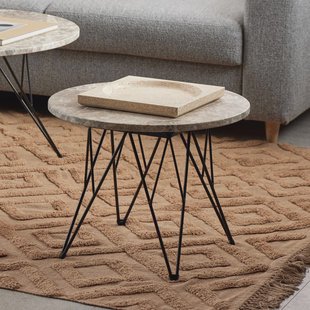 Bendt Ronde Salontafel 'Nadia' Marmer, 55cm