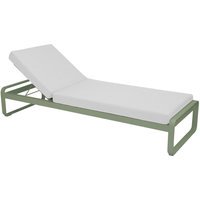 Fermob BELLEVIE Komfort - Ligbed - 81 witgrijs - 82 cactus mat